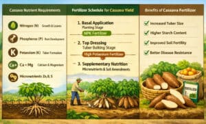 Fertilizante para mandioca para maior rendimento
