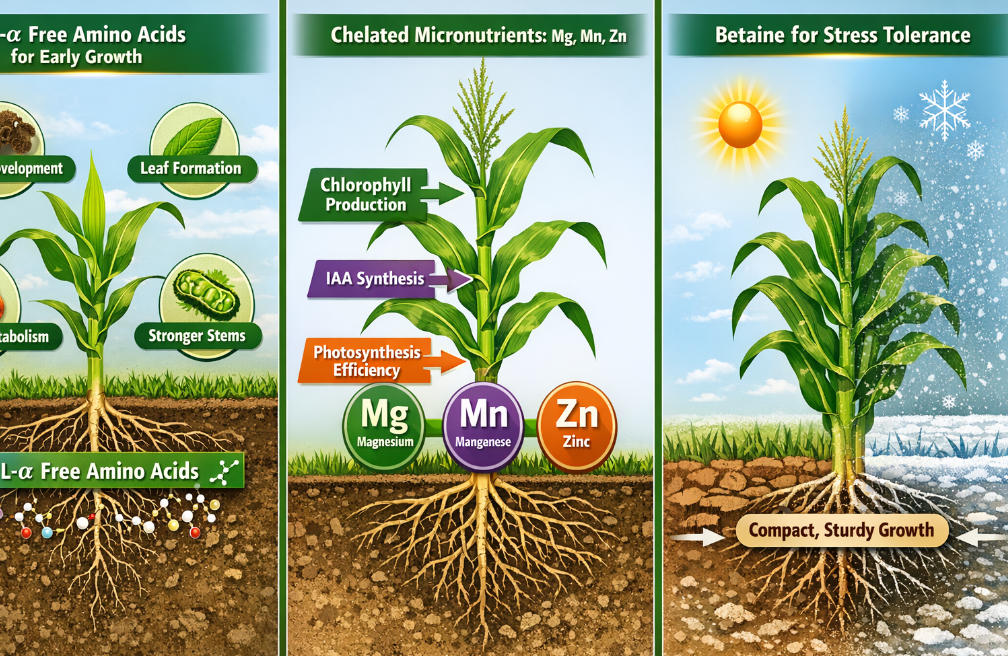 Fertilizante Especial para as Primeiras Fases do Milho
