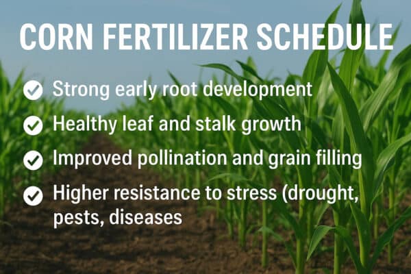 Corn Fertilizer Schedule: Best Timing & Application Guide for High ...