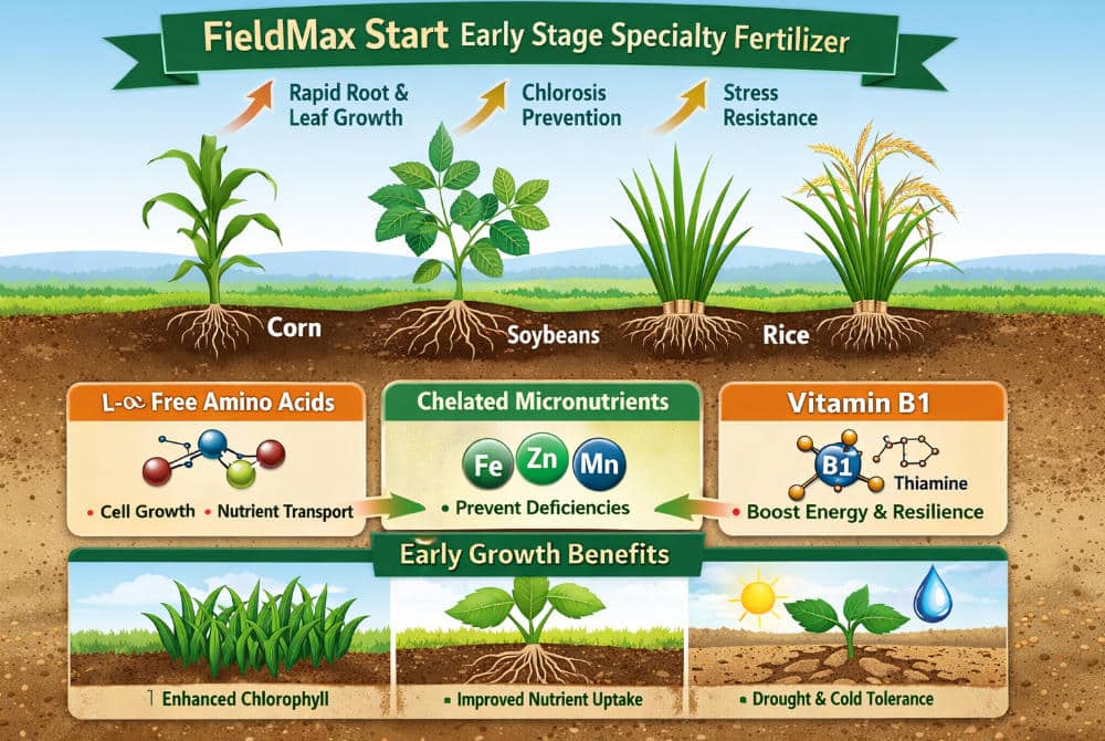 FieldMax Start Fertilizante para Estágio Inicial