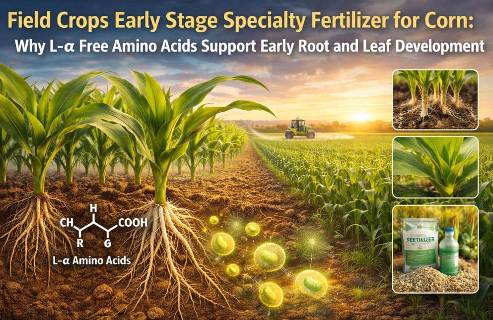 field crops early stage specialty fertilizer for corn