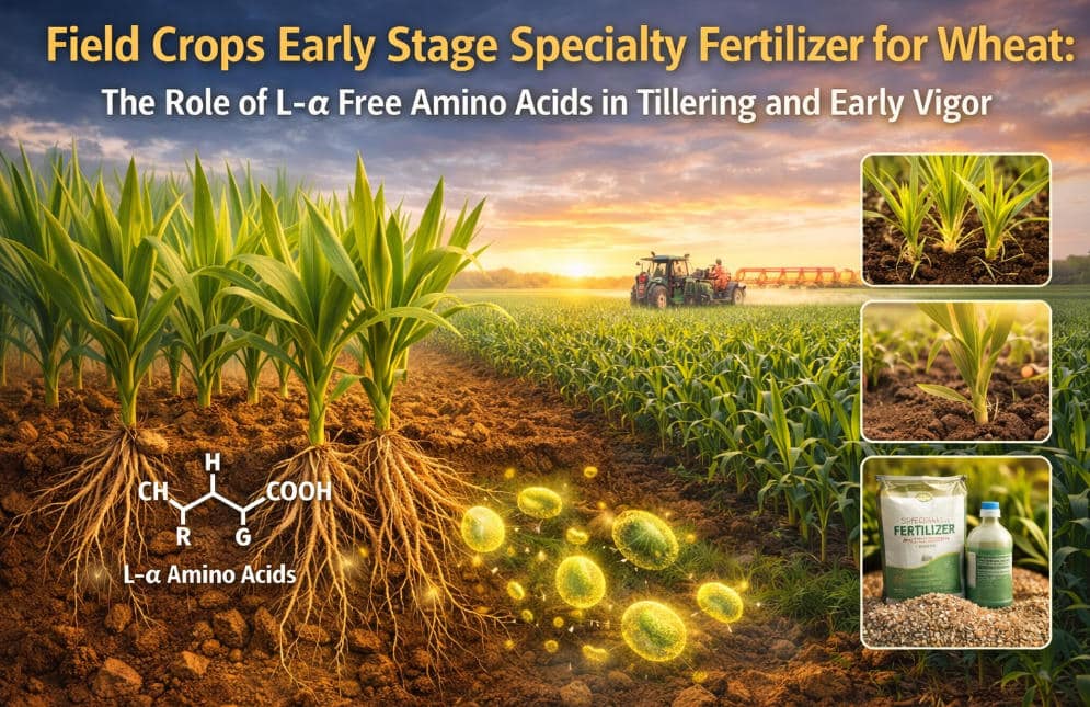 Field Crops Early Stage Specialty Fertilizer for Wheat