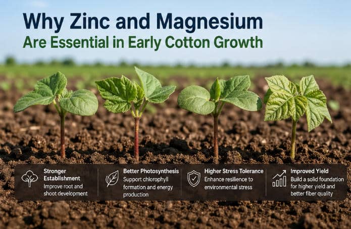 zinc deficiency cotton early stage