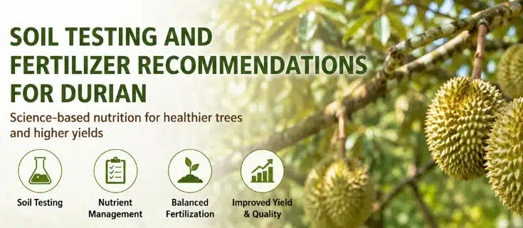 Durian Soil Testing & Fertilizer Guide